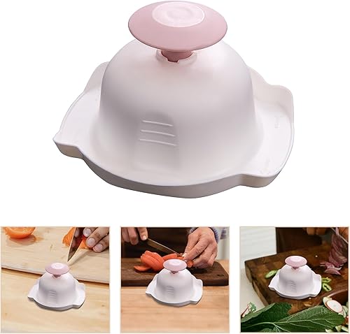 Miniatura 6 de Hemoton 2 piezas de seguridad alimentaria titular de mandolina herramienta de rebanar alimentos cortador cortador Veggie triturador dedo protector