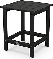 Vista 12 de POLYWOOD Long Island - Mesa auxiliar de 18 pulgadas, Aruba