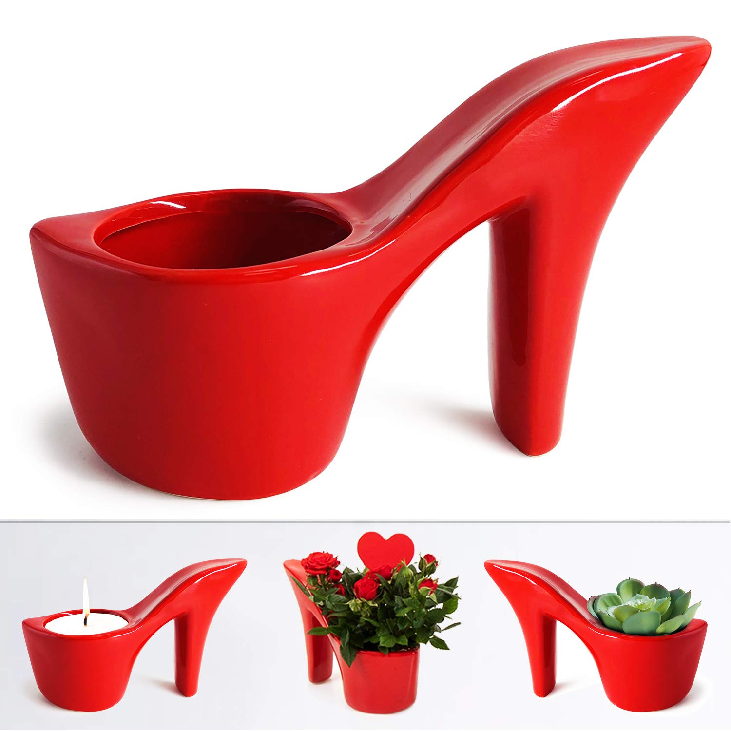 High Heel Shoe Vase Decor For You