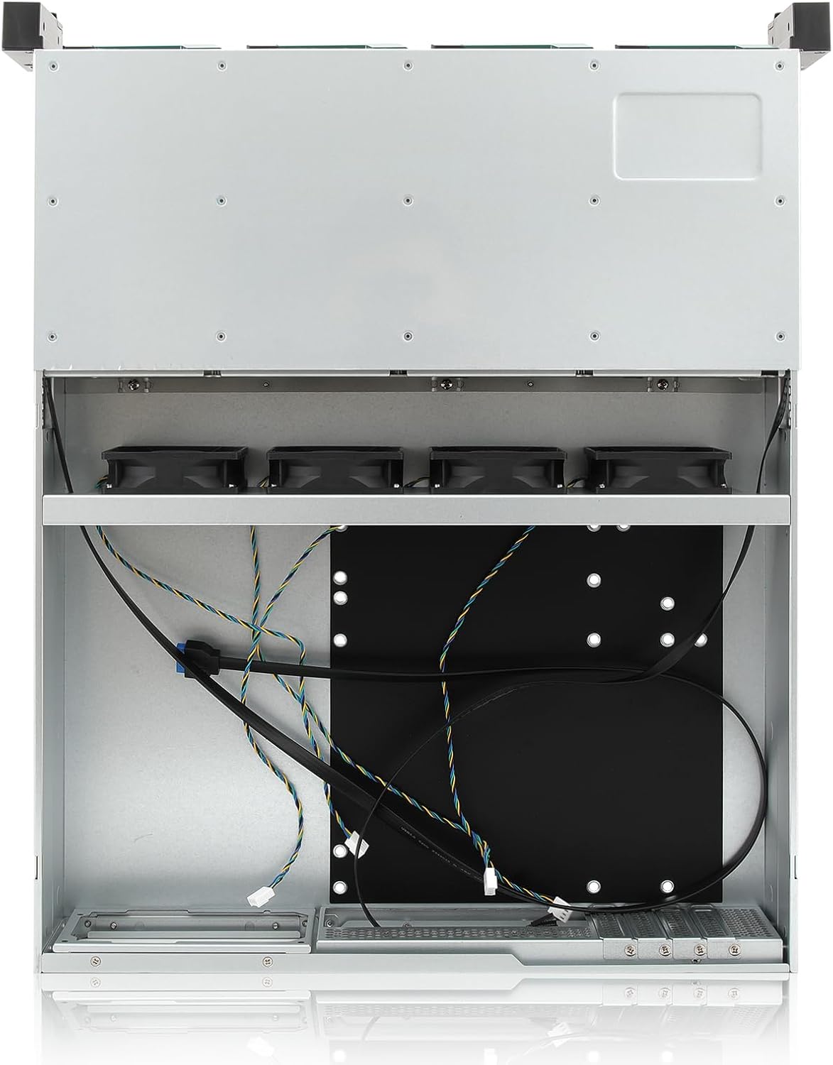 RackChoice MATX/Mini-ITX 2U Rackmount Server Chassis hotswap 12bays 12Gbps SFF-8643 Backplane Include Sliding Rail and SFF-8643 Minisas to SATA Cables