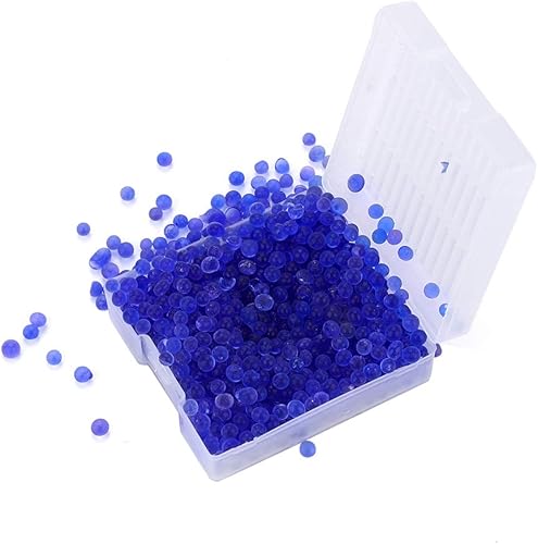 V BESTLIFE Deshumidificador de silicona, cuentas de humedad de 1.59 oz, deshumidificador reutilizable para armario, bolsa de cámara, ropa, casi todo