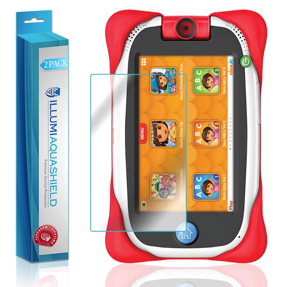 ILLUMISHIELDnabi jr. 5" Tablet Screen Protector (2-Pack), ILLUMI AquaShield Full Coverage Screen Protector for nabi jr. 5" Tablet HD Clear Anti-Bubble Film