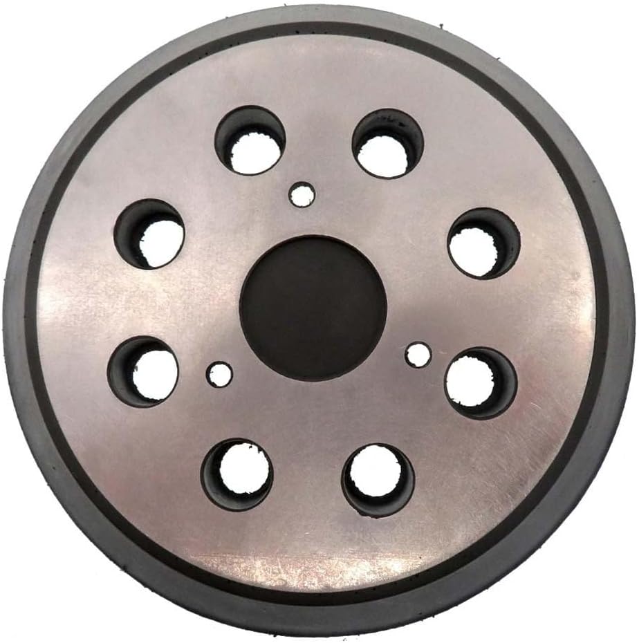 Inch 8-Hole Orbit Sander Backing Pad with Foam-Metal Construction and for Random Orbital Sanders (DW423, DW422K, BO5010K, 343VS, 390K, 743081-8, 151281-08)