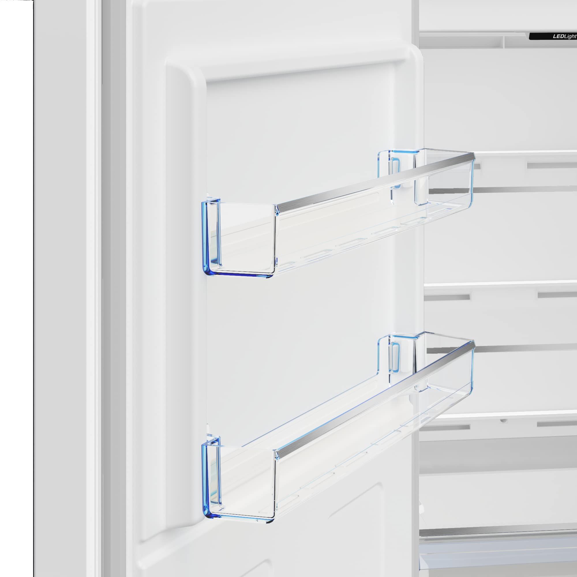Beko - B5RMFNE314W - Congelatore Verticale, Classe E, NO FROST, Inverter, Bianco, volume netto 286 litri, DImensioni HxLxP: 186x60x75