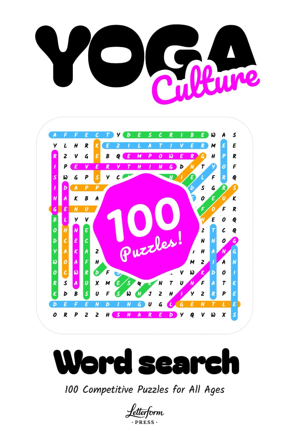 Yoga Culture Word Search: 100+ Puzzles for Hours of Entertainment