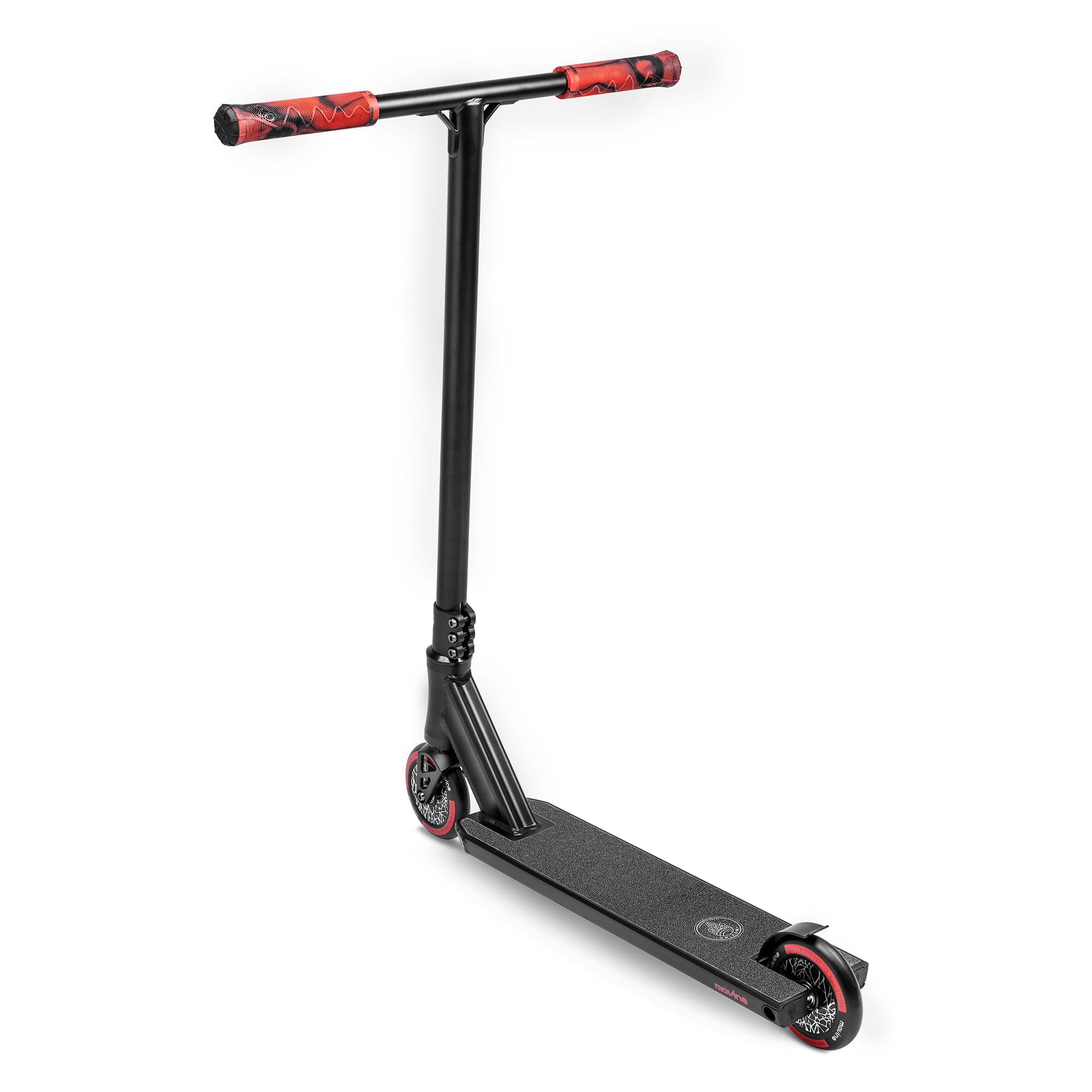 Movino Maniac - Monopattino professionale Freestyle Scooter IHC, sistema di compressione Street-Deck T-Bar, 59 x 54 cm, ruote 110 mm, Full Core ABEC9