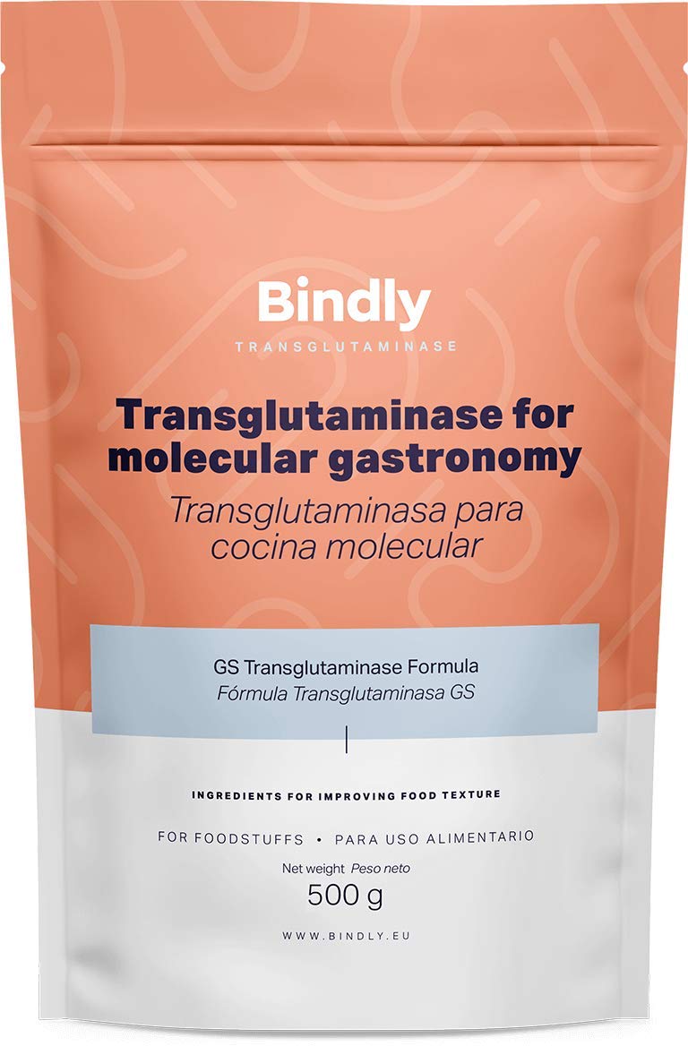 GS Transglutaminasi Polvere 500g | Colla di Carne e Pesce Professionale | Enzima per Cucina Molecolare e Ristrutturazione di Proteine | Formula All-Purpose | Certificata Halal