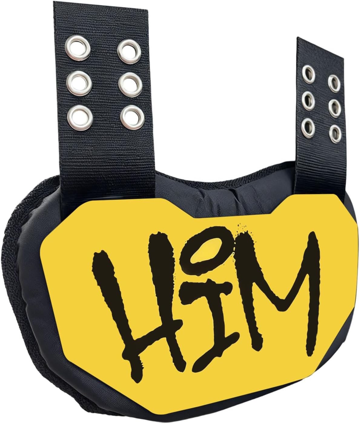 Football Back Plate, Lower Back Pads for Football Players, Hard Shell and Contoured Foam with Breathable Design, for Youth, Adult, Kids