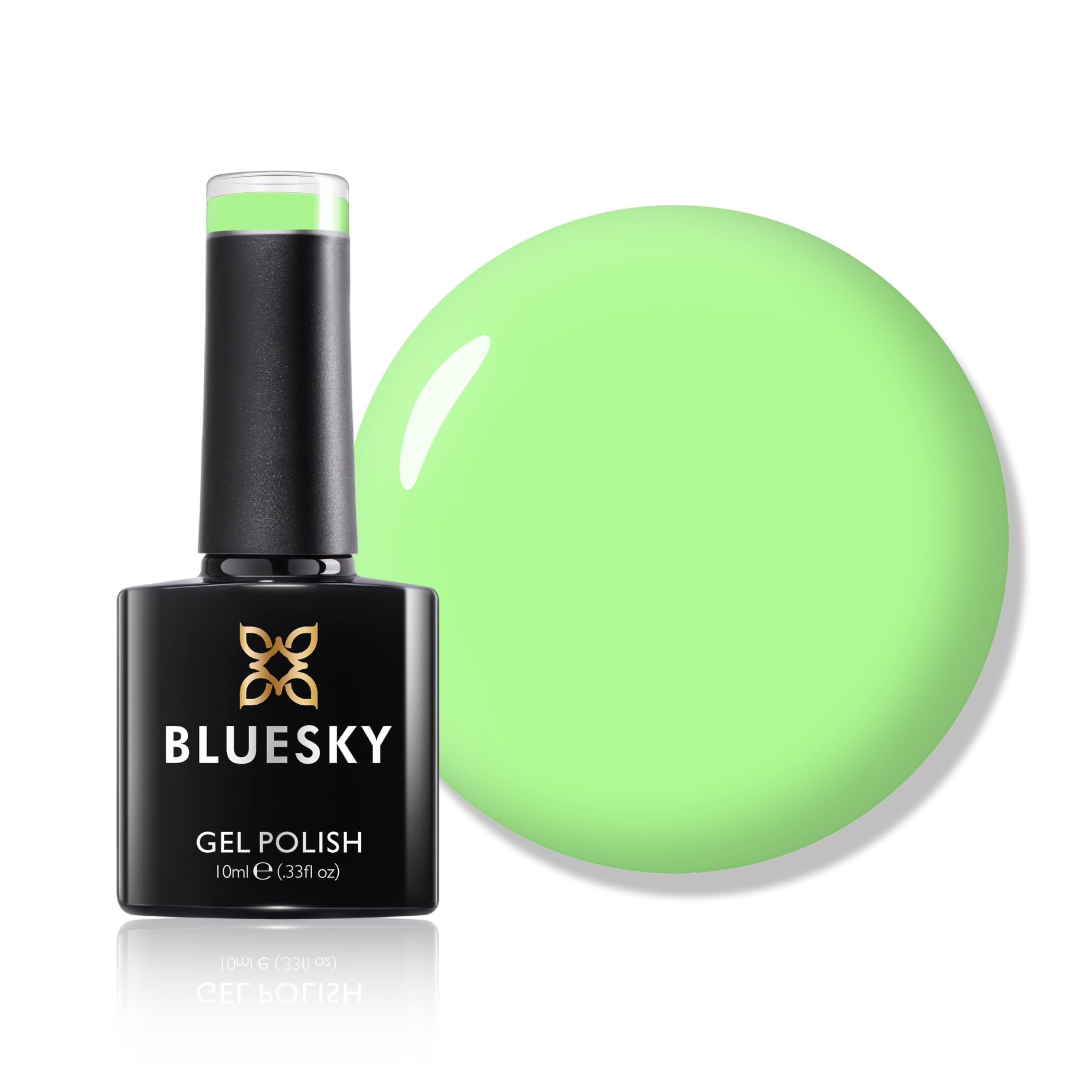 Bluesky Gel Nail Polish, Primrose Yellow 80566, Light, Primrose,Yellow Long Lasting, Chip Resistant, 10 ml (Requires Drying Under UV LED Lamp) — view 120