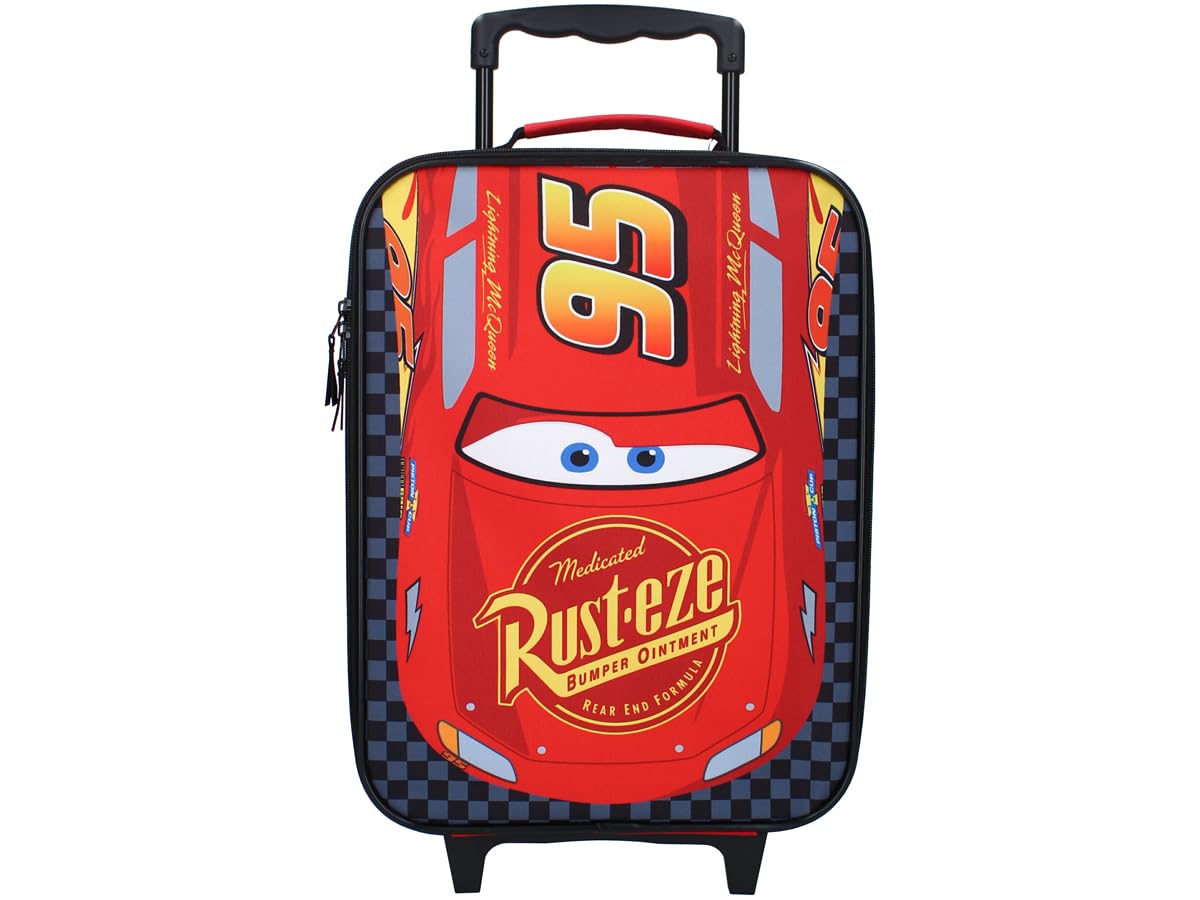 Vadobag Kinder Trolley Cars Kinderkoffer Kindertrolley McQueen Trolly Jungen Handgepäck Kindergepäck