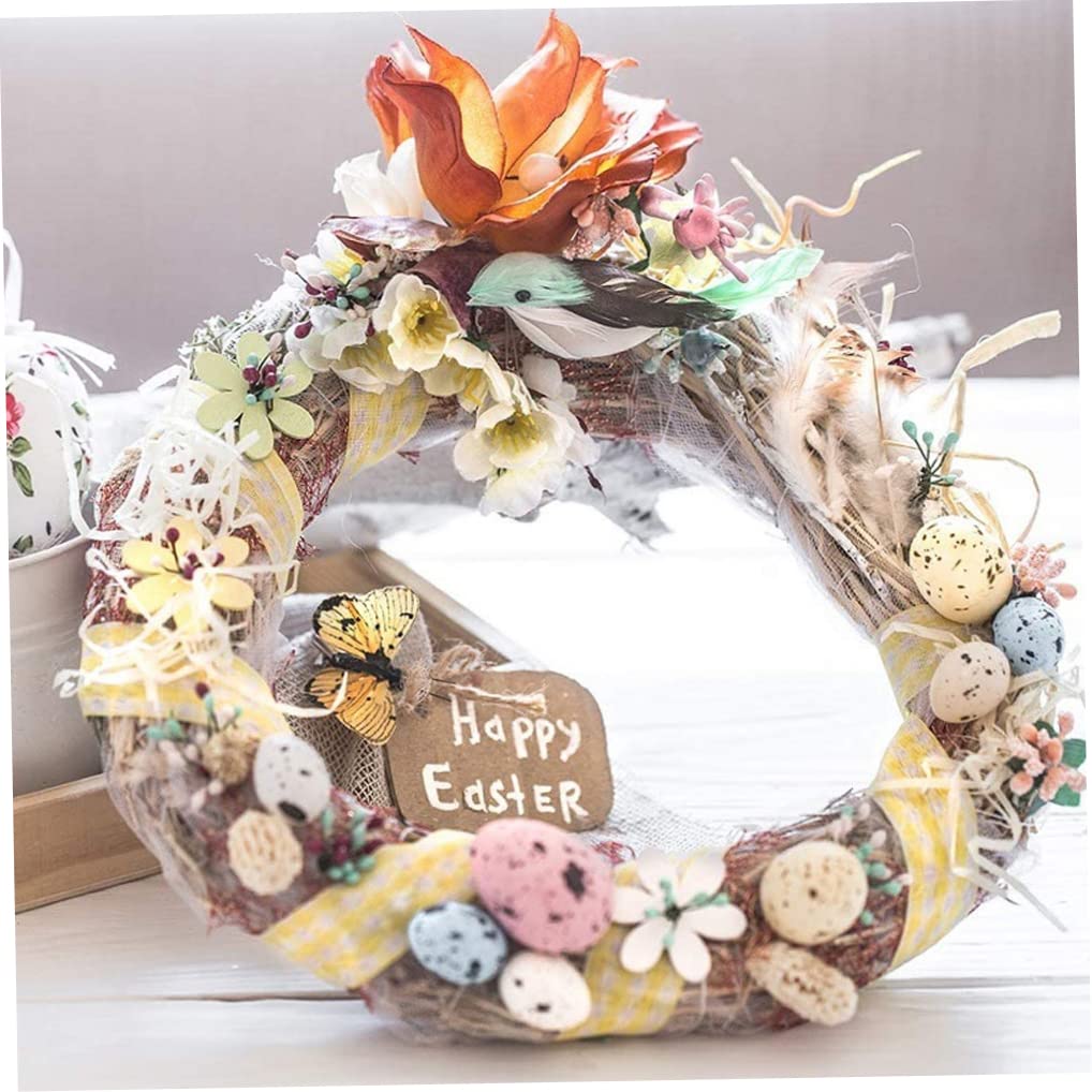 Ghirlanda di vite 6 pezzi da 9,84 pollici rotonda fai da te in rattan cornice per ghirlanda Halloween Natale Raccolto Ringraziamento Ghirlanda autunnale per porte Forniture per la creazione di access