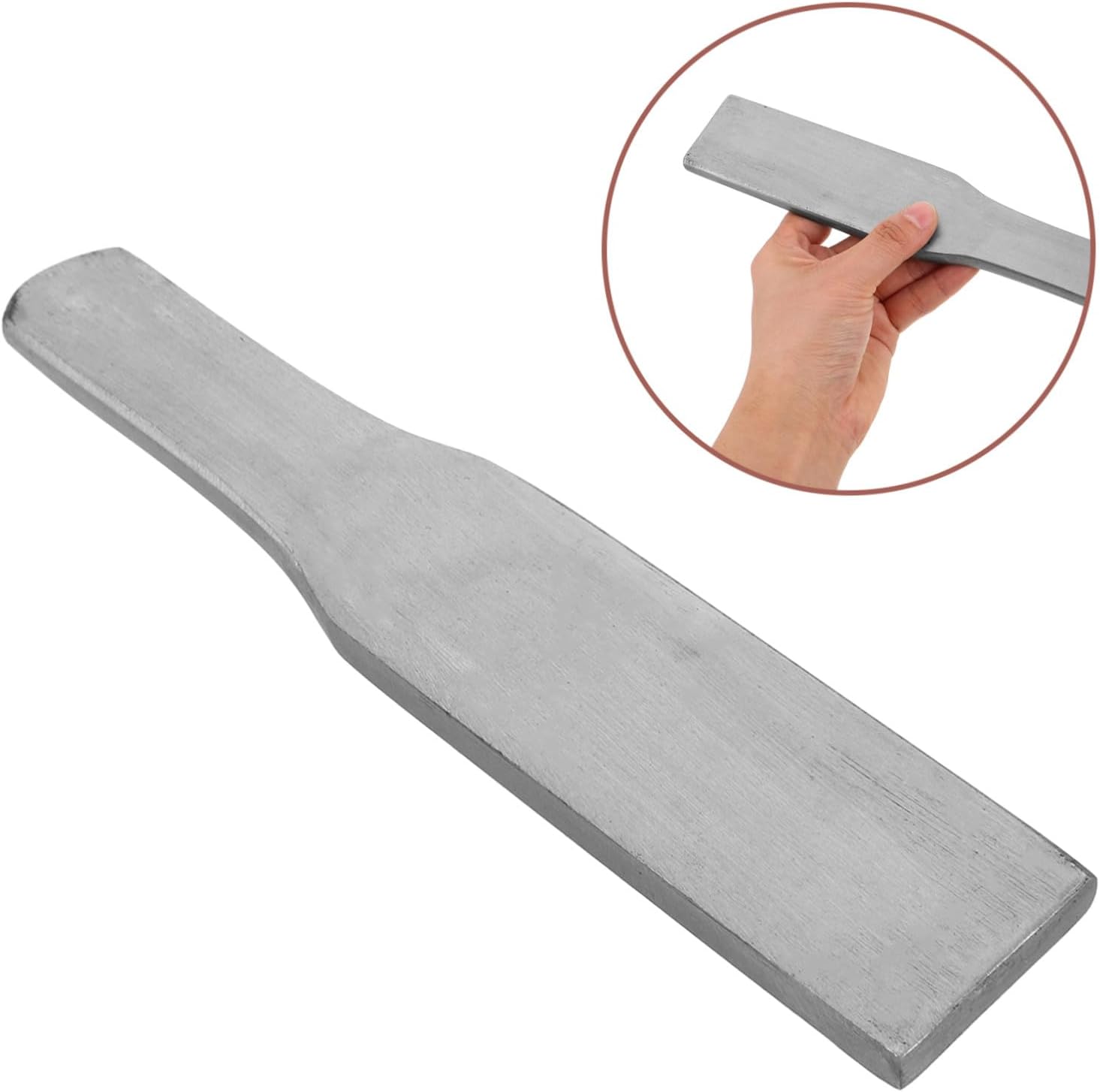 Beavorty Metal Jewelry Hammer for Shaping and Planishing, Flat Face Hammering Block Tool for Jewelry Making Crafts and Wirework