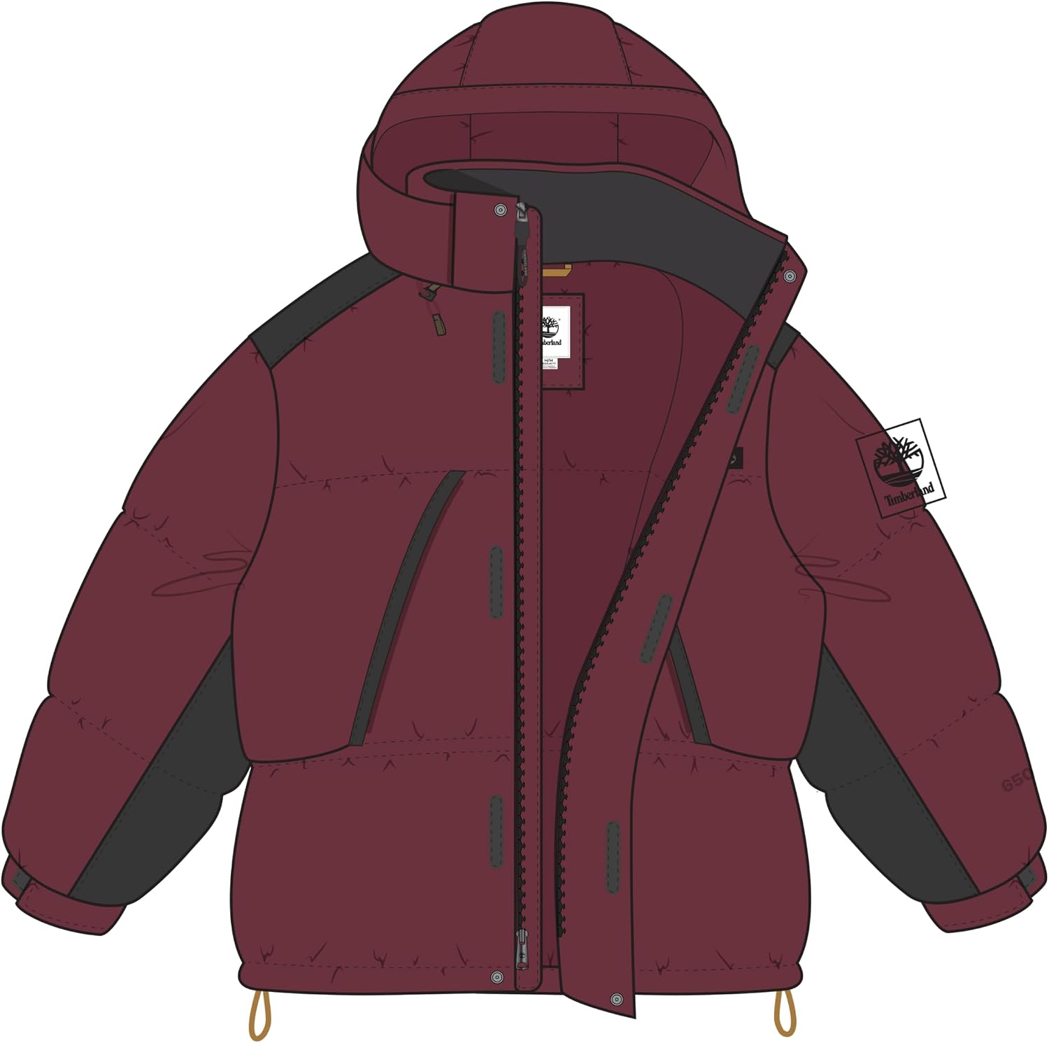Timberland Men's Howker Recycled Down Puffer Jacket