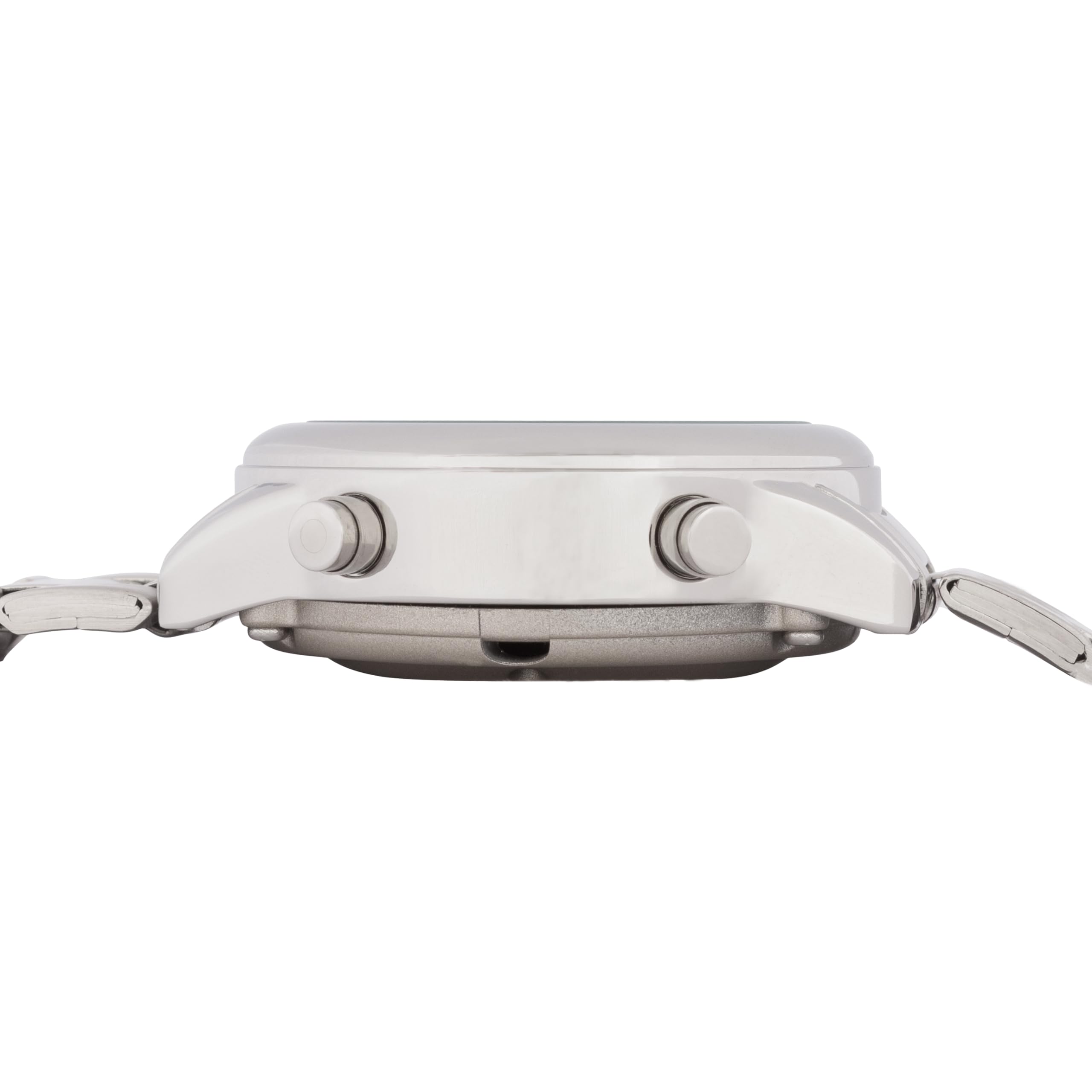 Marschall Deutsch sprechende Damen Armbanduhr I 1138S I Funkarmbanduhr I Für Blinde, Senioren und Sehbehinderte I Datum- und Zeitansage I Extra große Zeiger I Metallgliederarmband