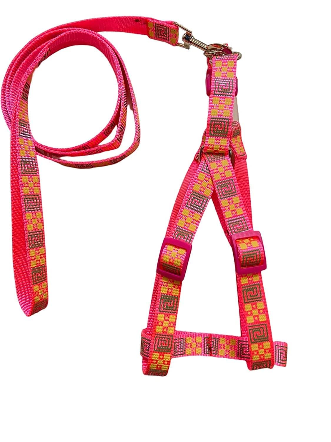BohoBark Soft Padded Nylon Dog Harness & Leash Set Adjustable Harness and Comfortable Handle Leash and Harness Set for Medium and Large Dogs Pack of 1 (B0C16V1GLV) Amazon Price History, Amazon Price Tracker