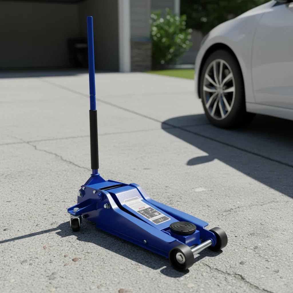 Martinetto Idraulico Pneumatico da Pavimento da 5 tonnellate Leggero per Uso automobilistico Martinetto Idraulico da Pavimento per Ascensore per Auto 2026