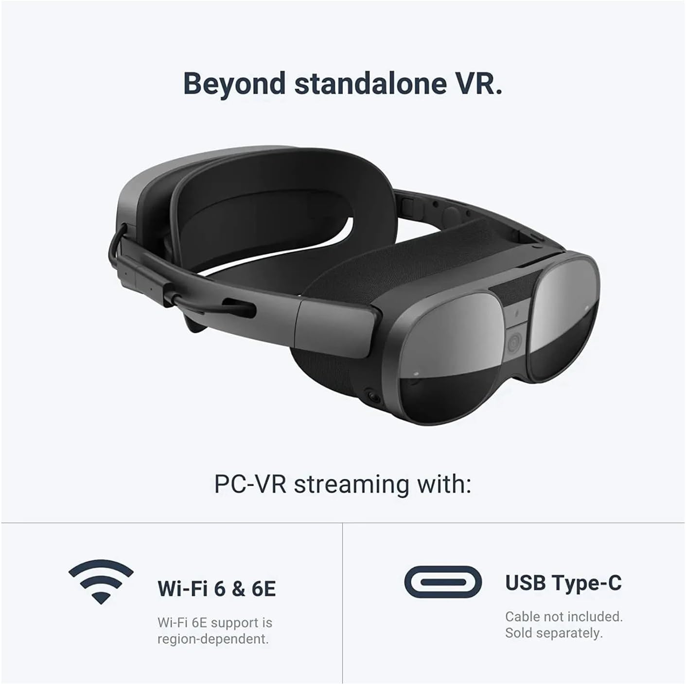 2025 New Compatible for HTC Vive XR Elite Set VR Glasses All-in-One Headset Smart Device Virtual Reality Movie Game with Controller
