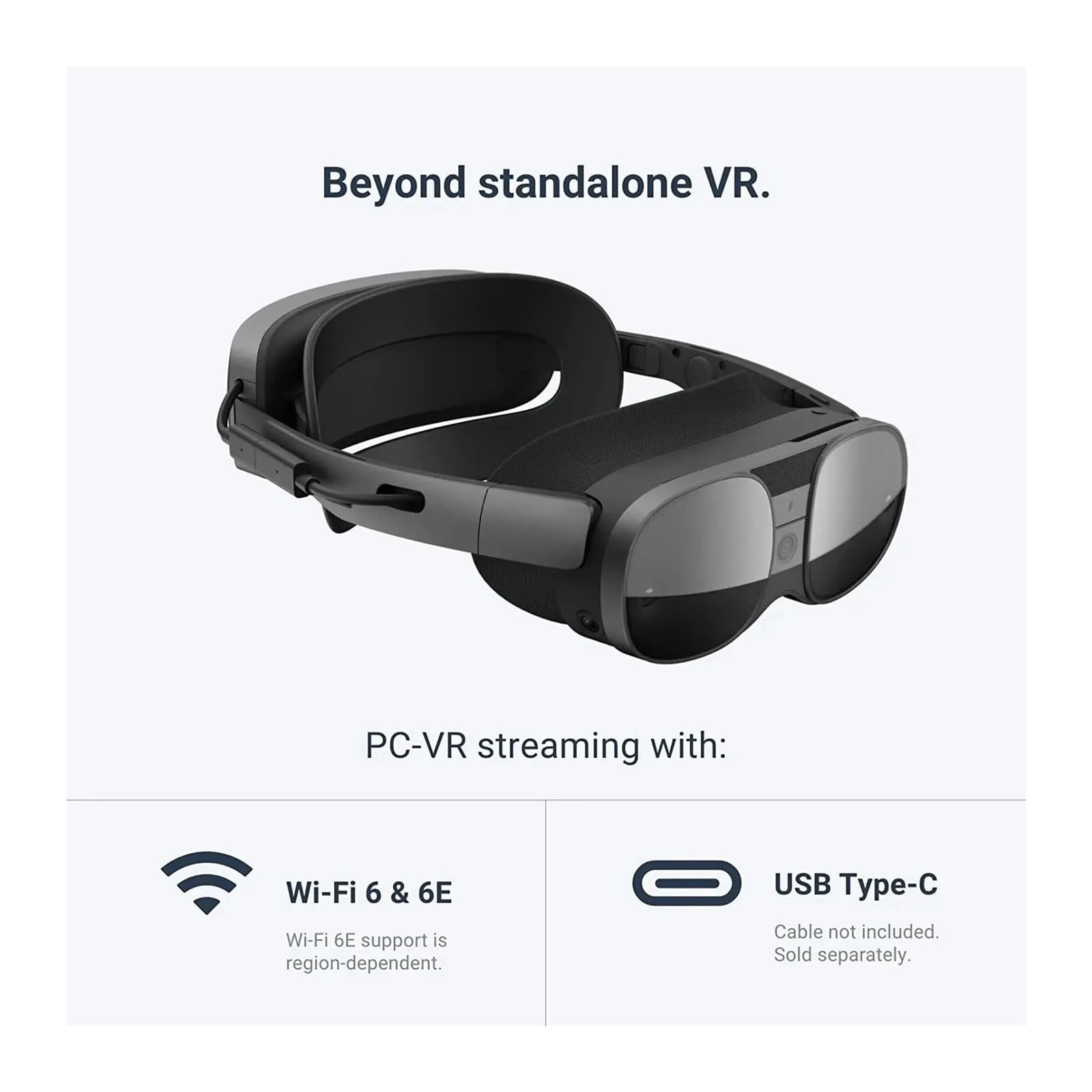 2025 Compatible con HTC Vive XR Elite Set VR Glasses, Gafas Todo en uno, Dispositivo Inteligente for Realidad Virtual, películas y Juegos con Mando.