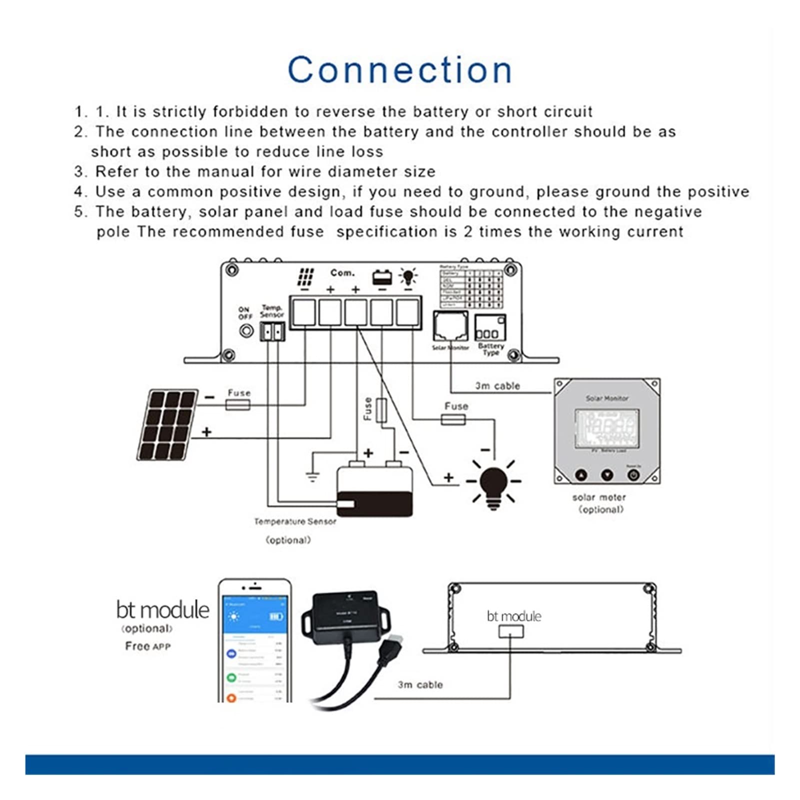 Controlador de Carga Solar, Controlador Solar