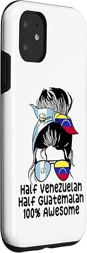 Miniatura 3 de iPhone 11 Half Venezuelan half Guatemalan Venezuela Guatemala Mix Case