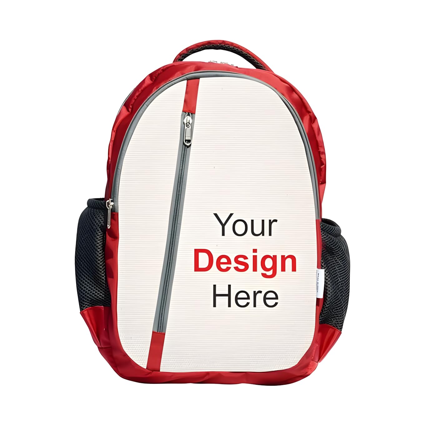 my fav 30L Printed Personalised Backpack, Customized Personalized Bag for School, College, Sports Men, Women Outdoor Travel Lightweight - Red-picture-50