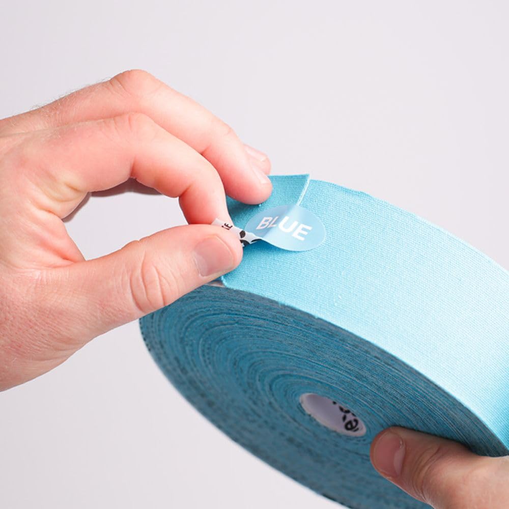 FLEXIL Nastro kinesiologico di alta qualità per sport e recupero, 5 cm x 32 m, supporto atletico per muscoli e ginocchia, con tenuta per 5 giorni, impermeabile, senza lattice, per lesioni e sollievo