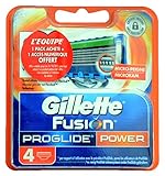  Gillette Fusion ProGlide Power Rasierklingen 4 Stück