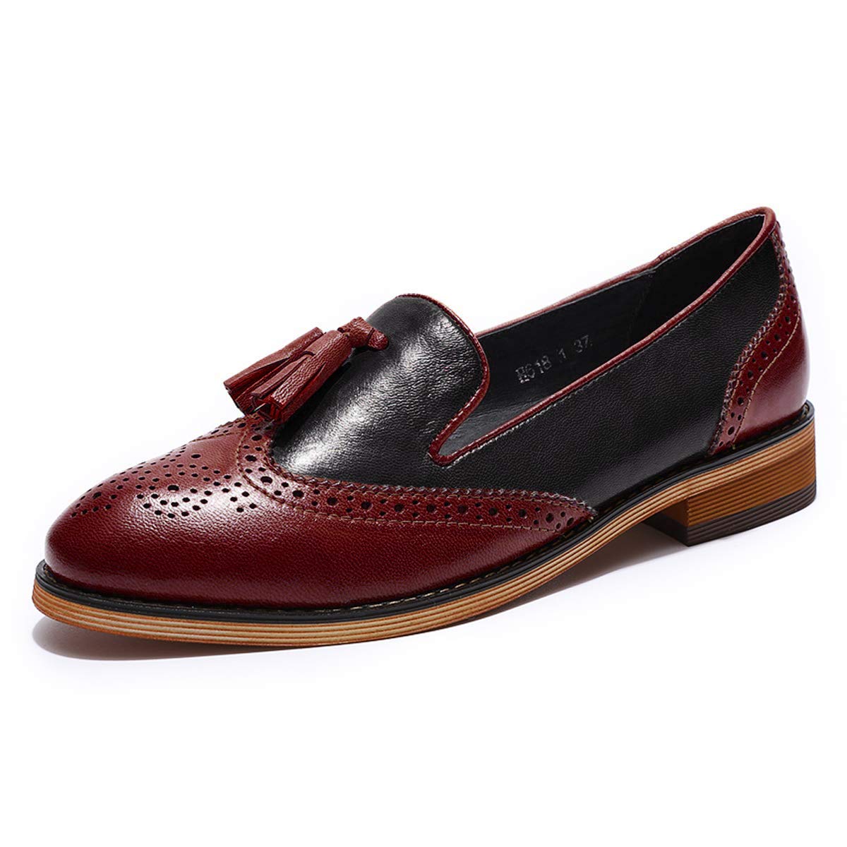 Mona flying Tassel Loafer Wingtip Brogue