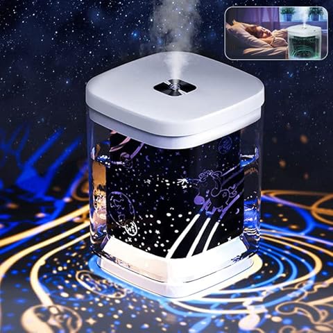 mumisuto 1000ml Ultrasonic Humidifier with Night Light Cover