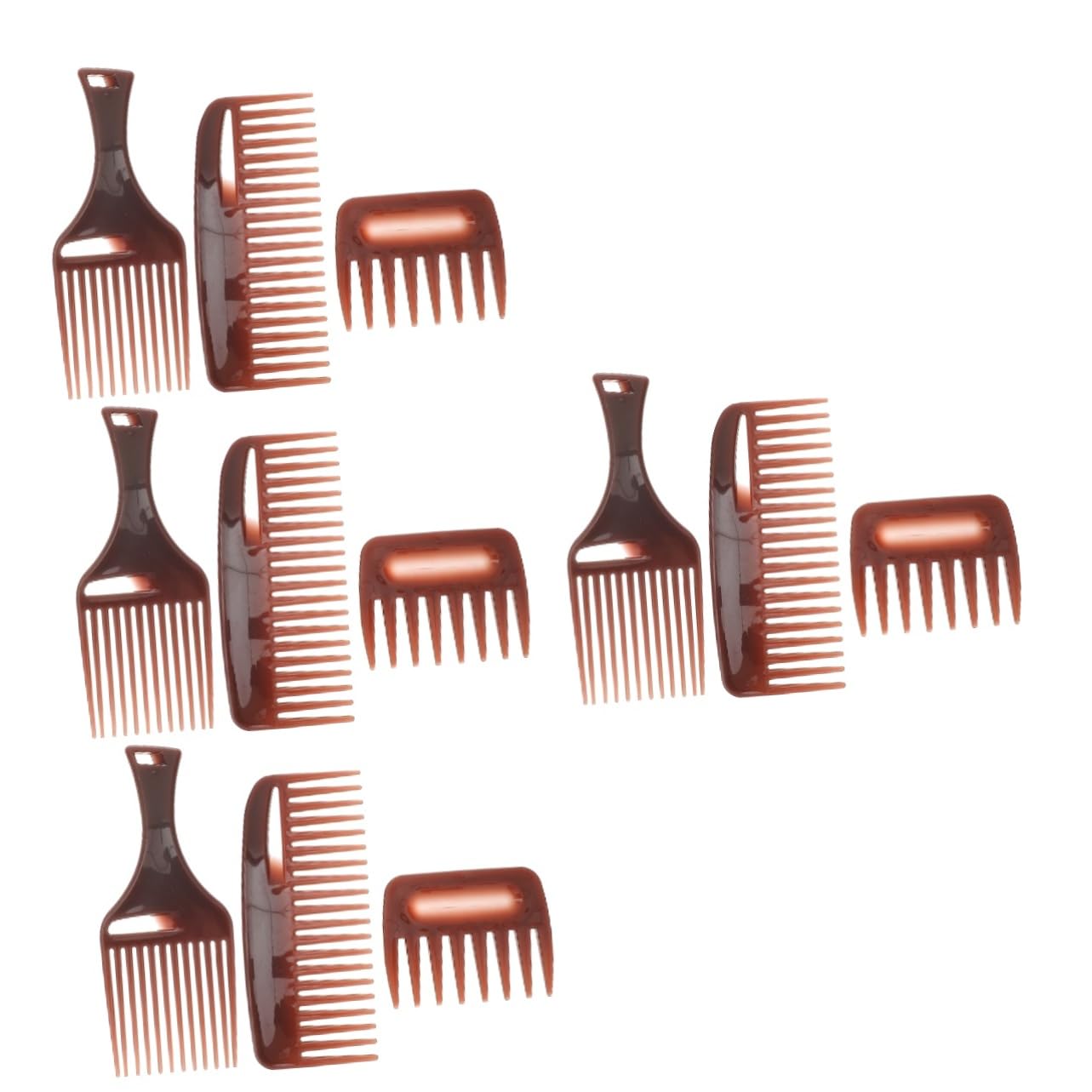 12 Pièces peigne de coiffure à dents larges peignes pour femmes peigne à dents larges pour cheveux mouillés hair charms hair toppers peignes de coupe de cheveux peigne à cheveux Healeved