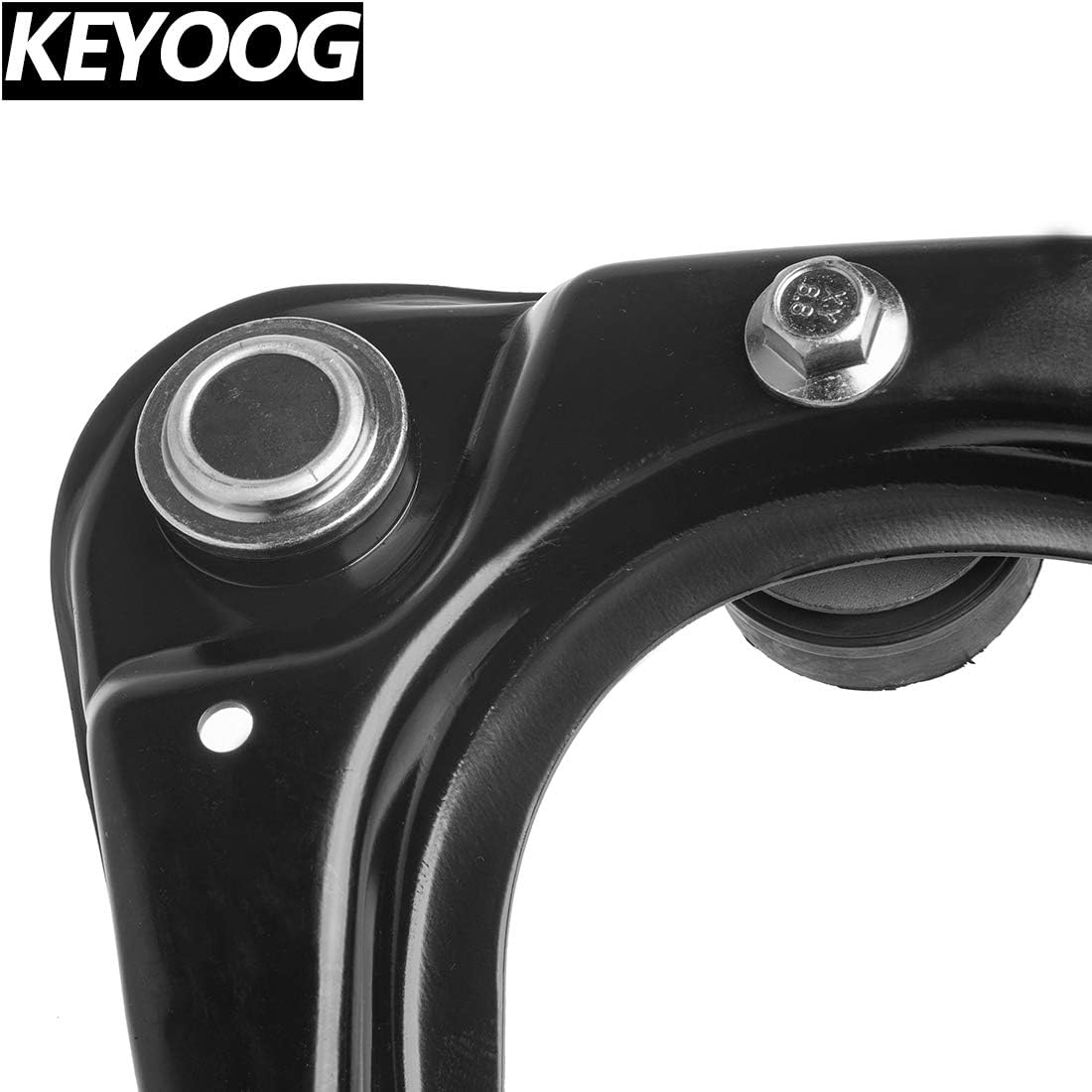KEYOOG 2Pcs Front Upper Control Arm and Ball Joint Assembly For 06-12 Ford Fusion,2007-2012 Lincoln MKZ 2006 Zephyr,2003-2008 Mazda 6,2006-2011 Mercury Milan K620635 K620636 Left Right Suspension