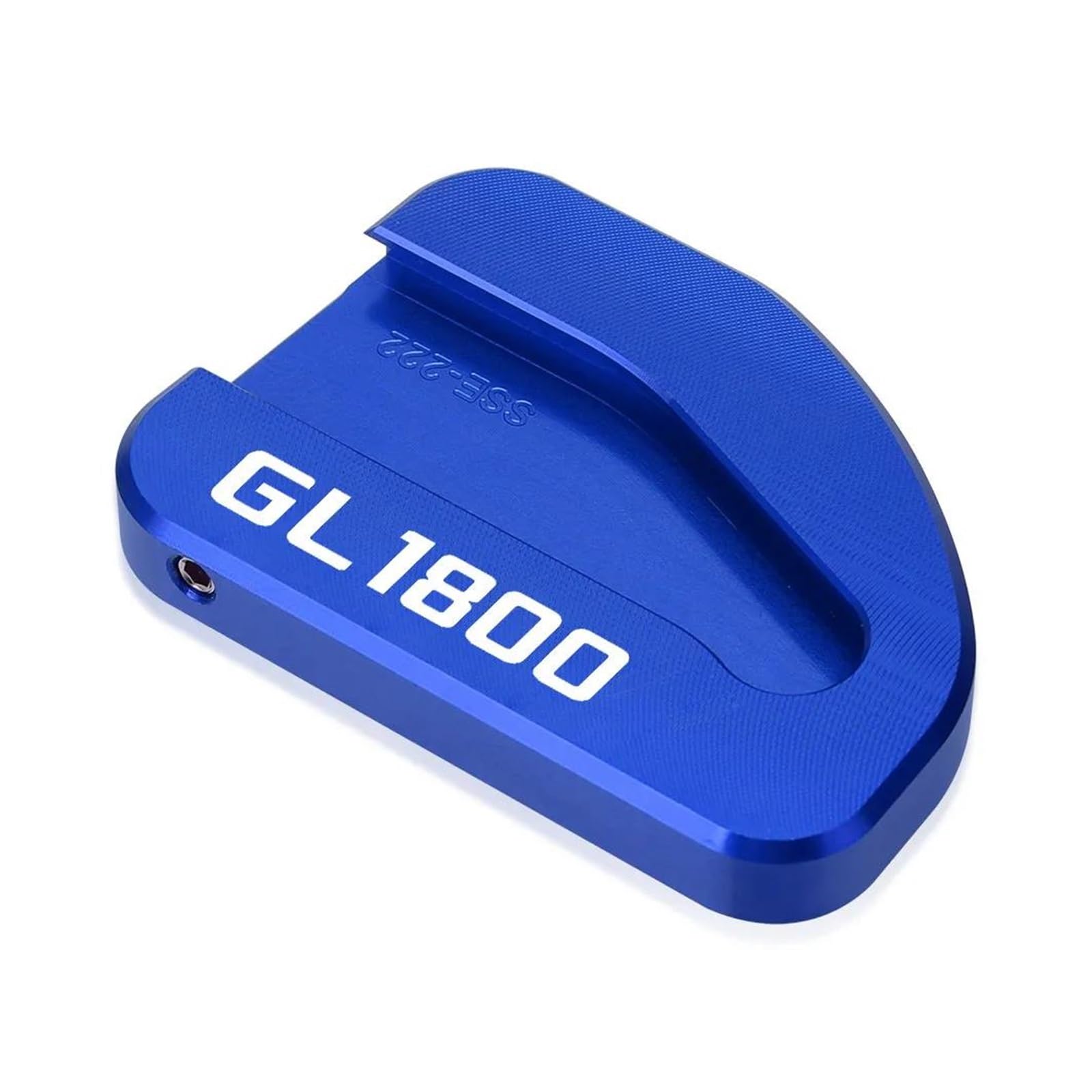 Extension béquille Goldwing GL1800 de FFime couleur bleu pour moto de 2002 à 2018