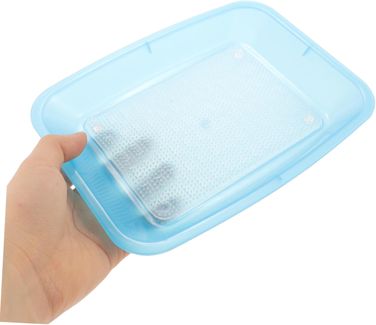 Restaurant Tip Tray Sturdy Plastic Serving Tray for Tips Cashier Change and Money Storage Versatile Design for Cafes Bars and Hotels