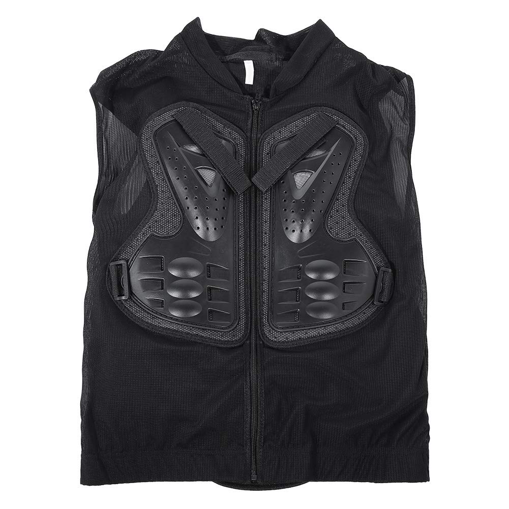 Dioche motorradweste,Bikerweste Herren Protektoren Ärmellose Motorradjack Safety Cruise Jacket, Schutzkleidung für Motorradwestenschutz Riding Skating (M)