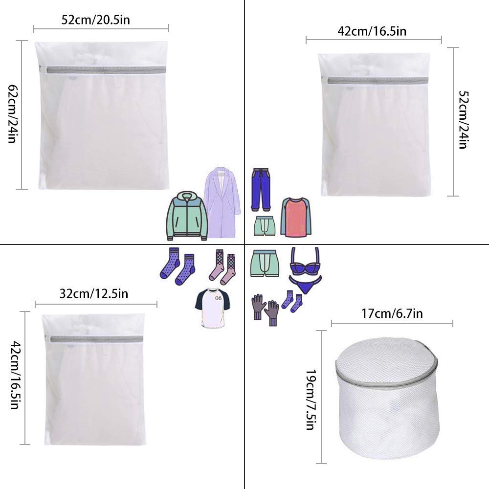 NOVAGO Laundry Net - Protect Delicate Clothes -5