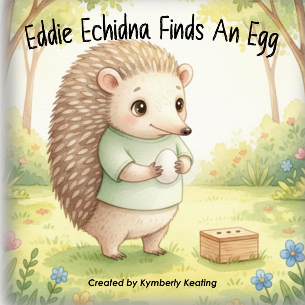 Eddie Echidna Finds an Egg