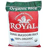 Royal Sona Masoori Organic Rice - 20lb