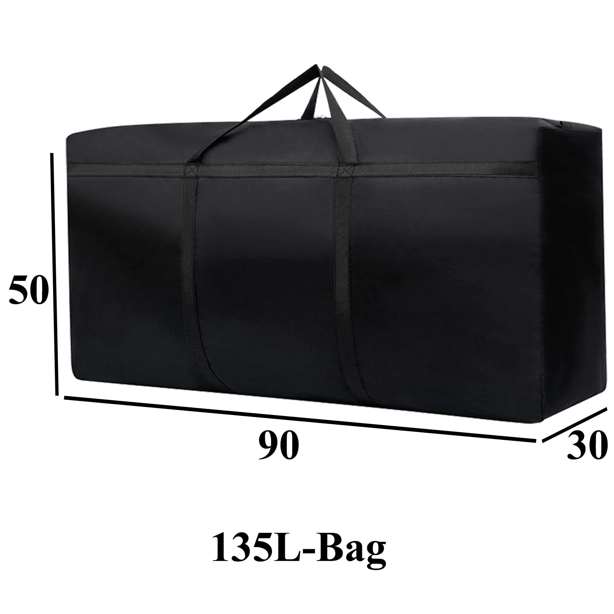 2 Pezzi Grande Borsa Impermeabile Multiuso | Per Biancheria da Letto e Copriletti, Trasporto e Viaggio XXL, 135 L