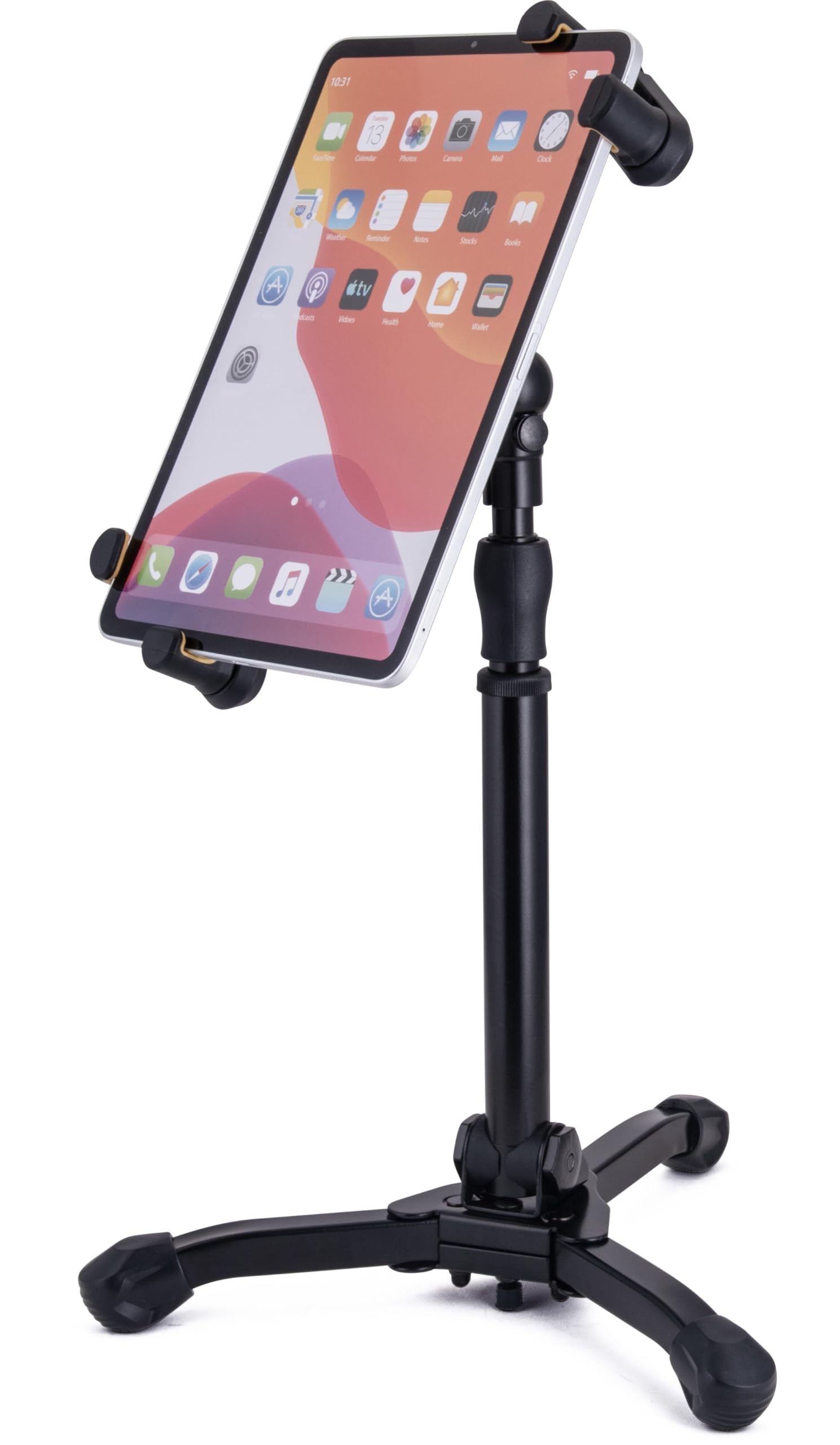 HERCULES Supporto per tablet e smartphone, treppiedi da tavolo 2 in 1, tripla