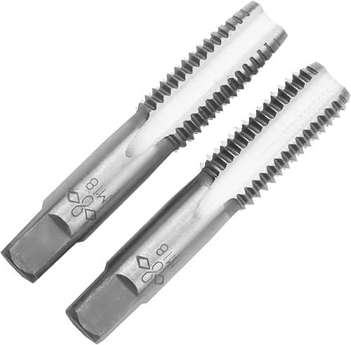 Miniatura 16 de M20 X 1.5 Mano métrica de grifo, mano derecha M20 X 0.059 in roscado mano grifo 1 par
