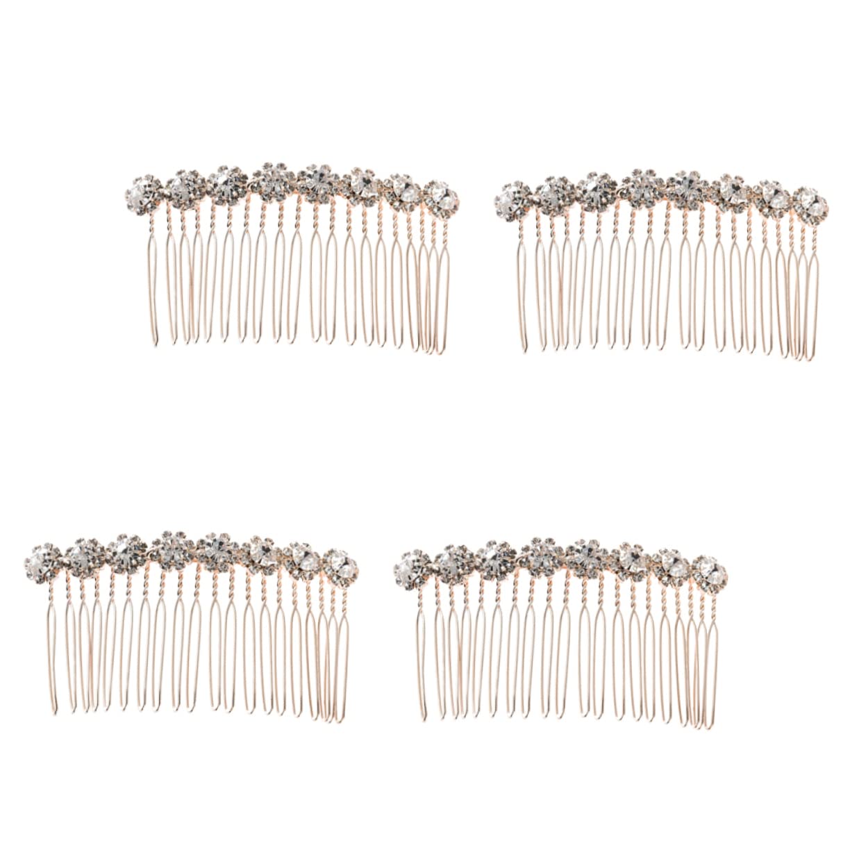 Didiseaon 12pezzi Pettini Eleganti Strass Per Accessori Creativi Per Acconciature Da Donna Headdress Per Matrimoni e Feste Stile c