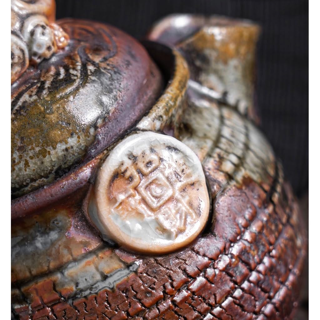 Ceramiczny czajniczek salon czajniczek zestaw do herbaty ręcznie robiony pixiu kreatywny retro czajniczek ręczny czajniczek Kung Fu popołudniowa herbata impreza dekoracja dzbanek do herbaty ceramiczny