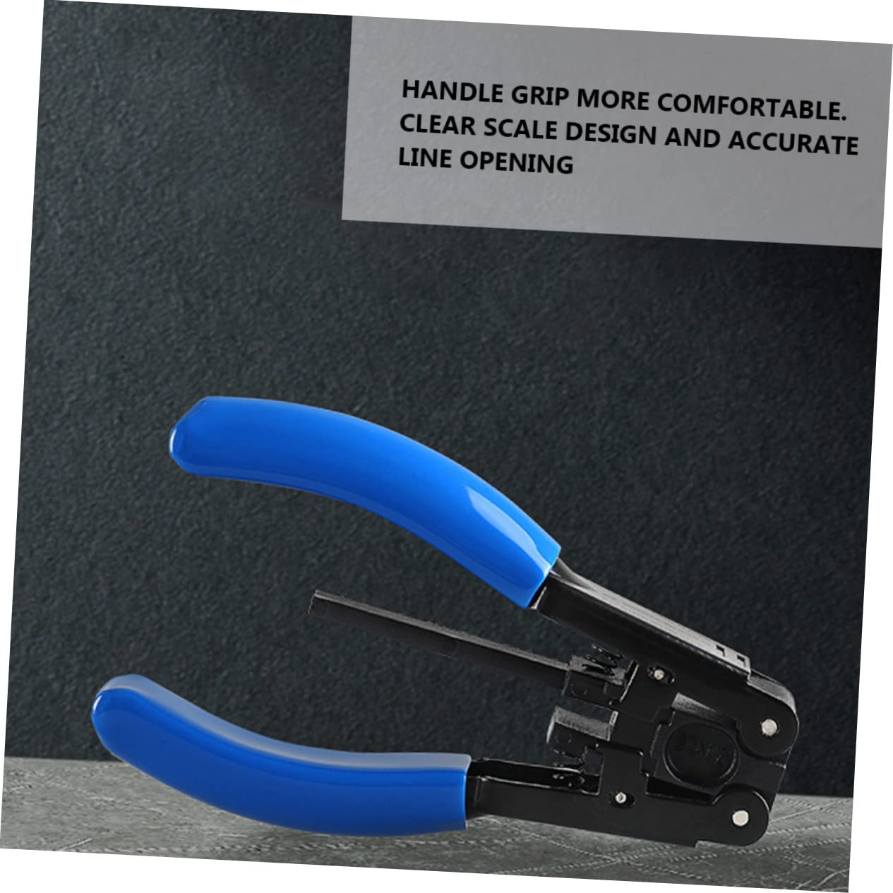 Operitacx 2 Piezas Pelador de fibra óptica cable engarzadores de alambre strippers ser Multifunción herramienta manual para pelar herramienta de compresión coaxial