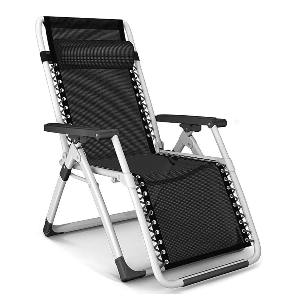 Chaise longue jardin zéro gravité pliable, le fauteuil idéal pour la pause déjeuner au bureau