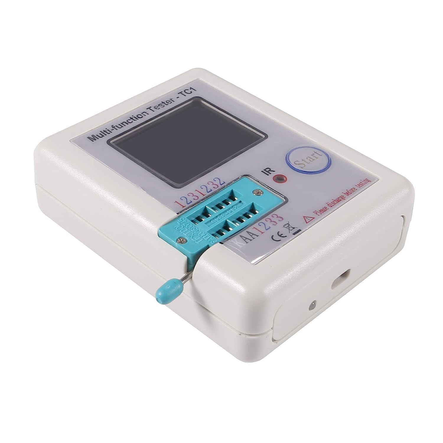 REES52 LCR-TC1 Multi-Function Tester Colorful Display Pocketable Multifunctional TFT Backlight Transistor 1.8 inch for Diode Triode Capacitor Resistor Transistor LCR ESR NPN PNP MOSFET (LCR-TC1) — Amazon image 4