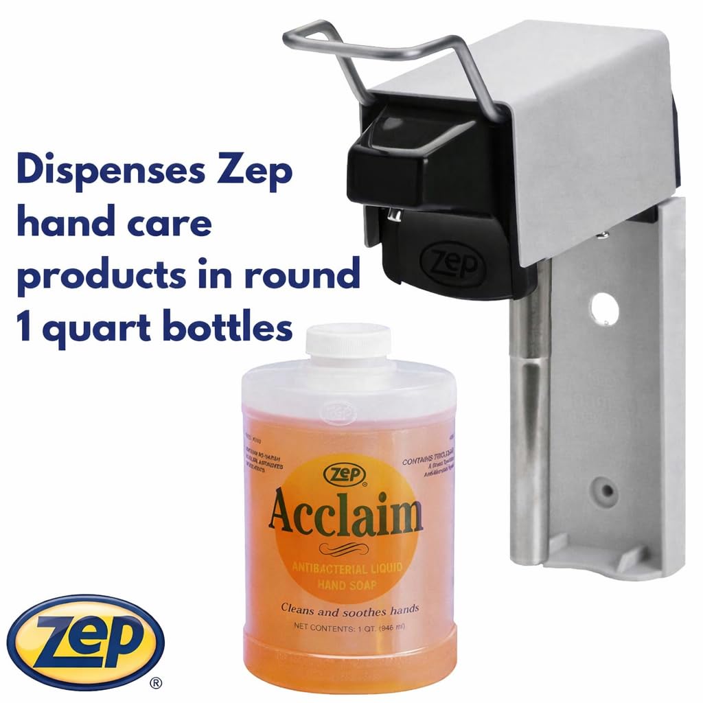 Zep D-1000 Stainless Steel Industrial Hand Soap Dispenser - (1