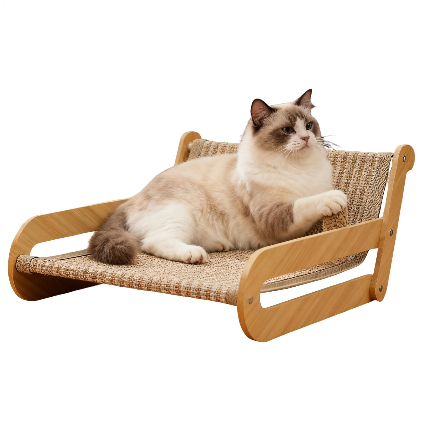 Planche à Gratter pour Chat Intérieur : Griffoir Canapé Sisal, Tapis Mural et Porte pour Appartement