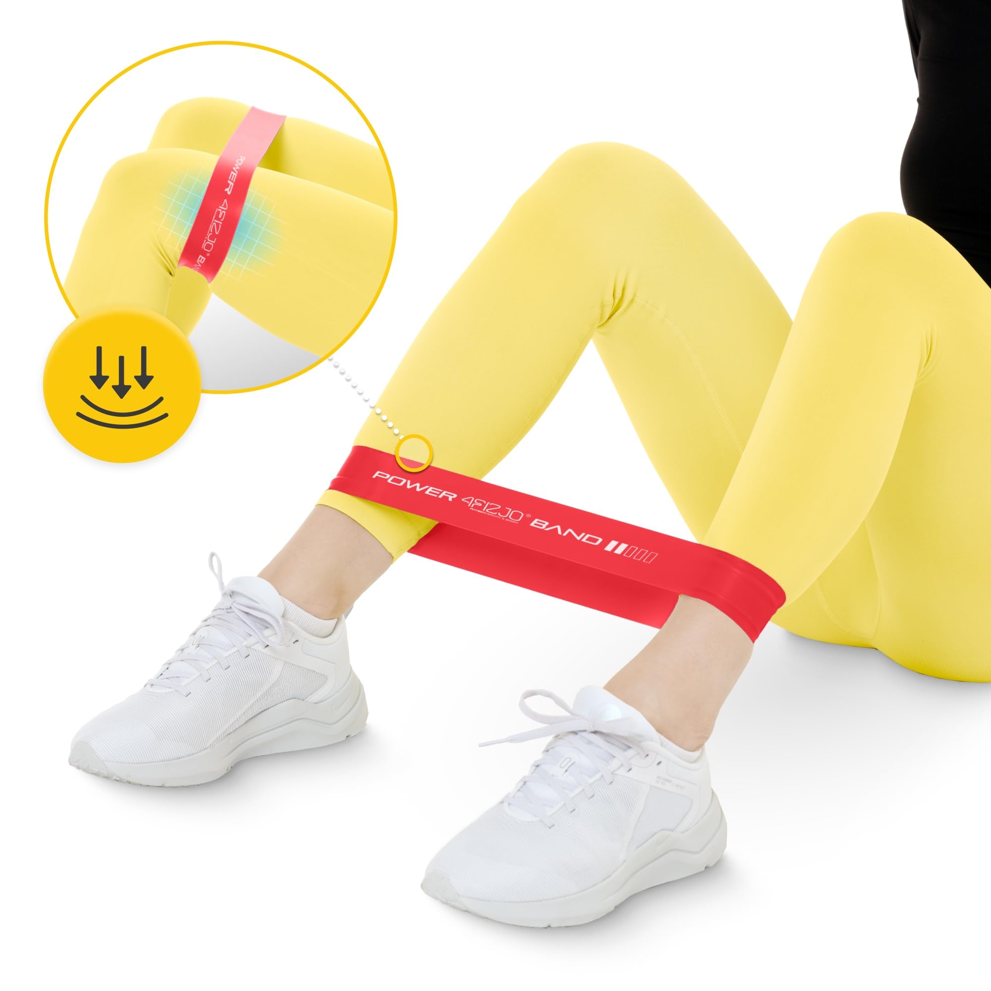 GUMY OPOROWE ZESTAW 5 SZT. DO ĆWICZEŃ ROZCIĄGANIA TRENINGU MINI BAND 30 CM