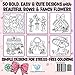 Bold and Easy Coloring Book: Simple Large Print Bows, Blossoms & Flowers for Adults, Women, Teens, Girls, Kids & Seniors for Relaxation