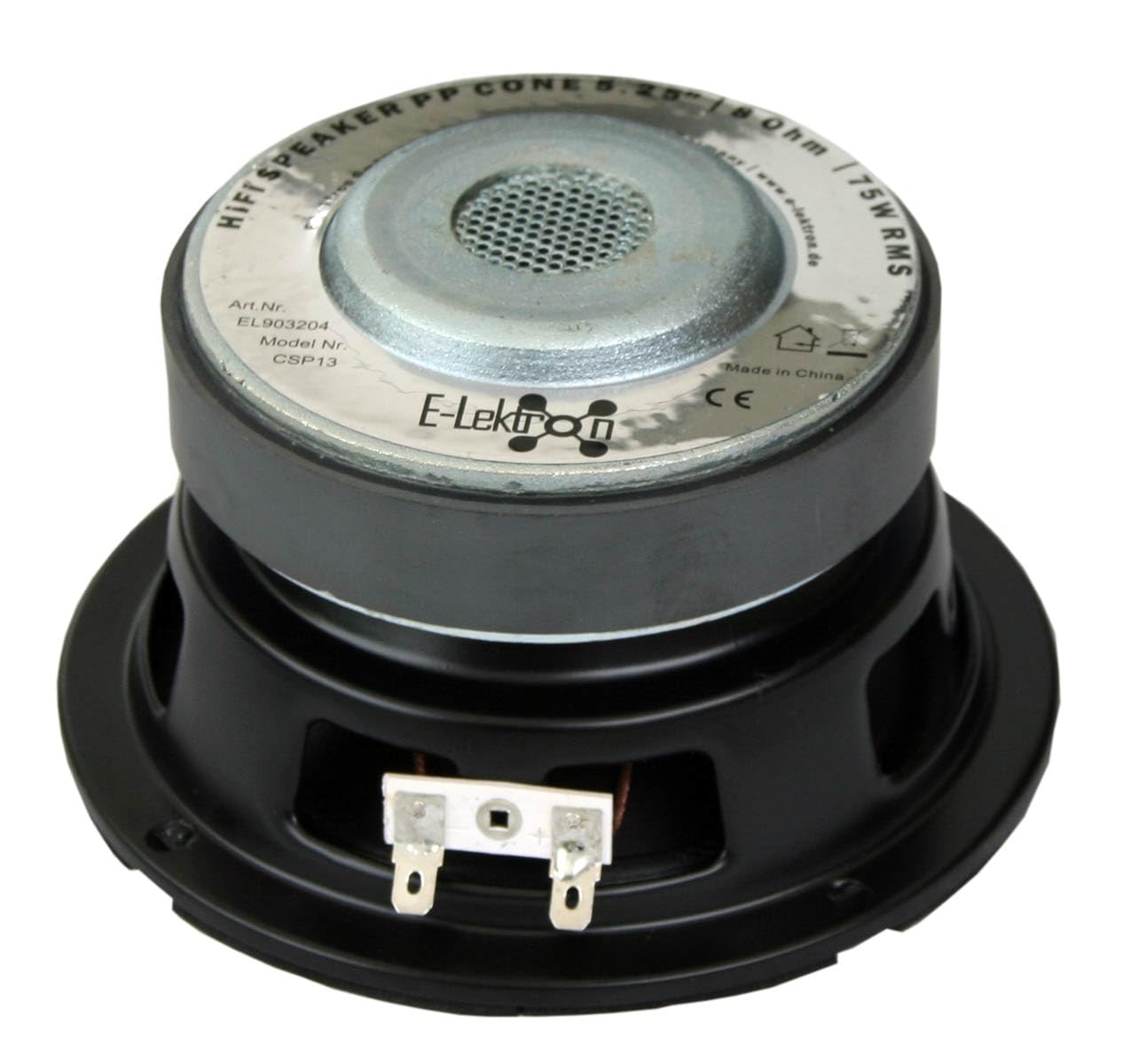 E-Lektron HiFi Chassis Basslautsprecher/Mitteltöner 8 Ohm Einbau (CSP13-5,25"/13cm)